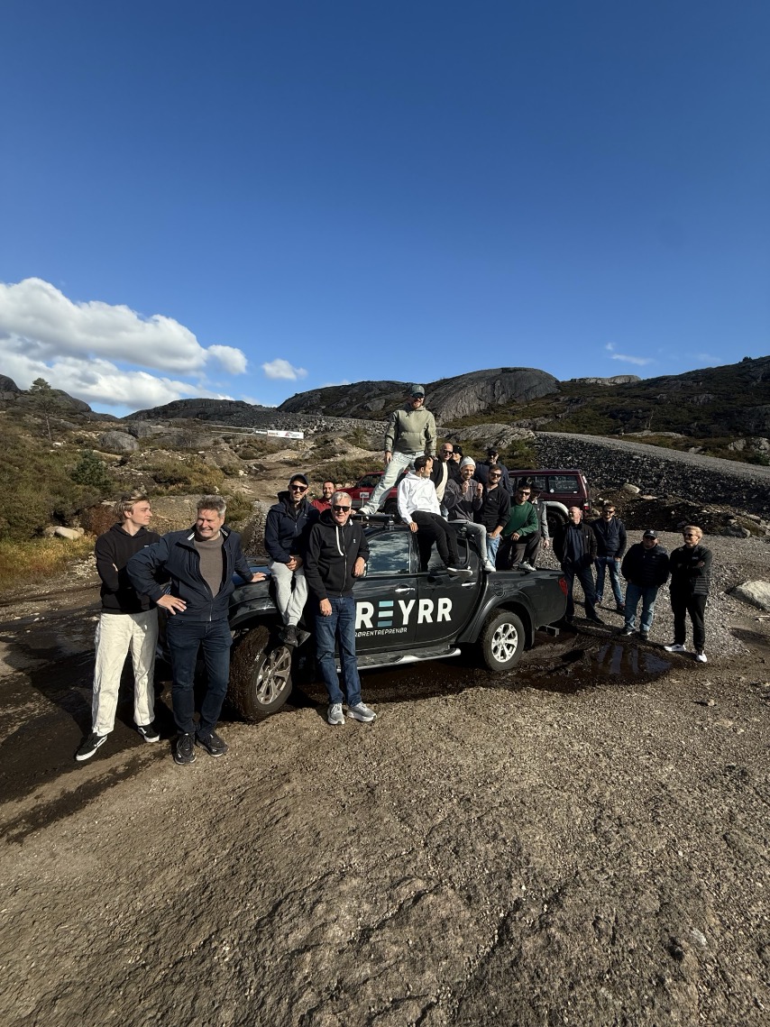 REYRR gjengen på tur